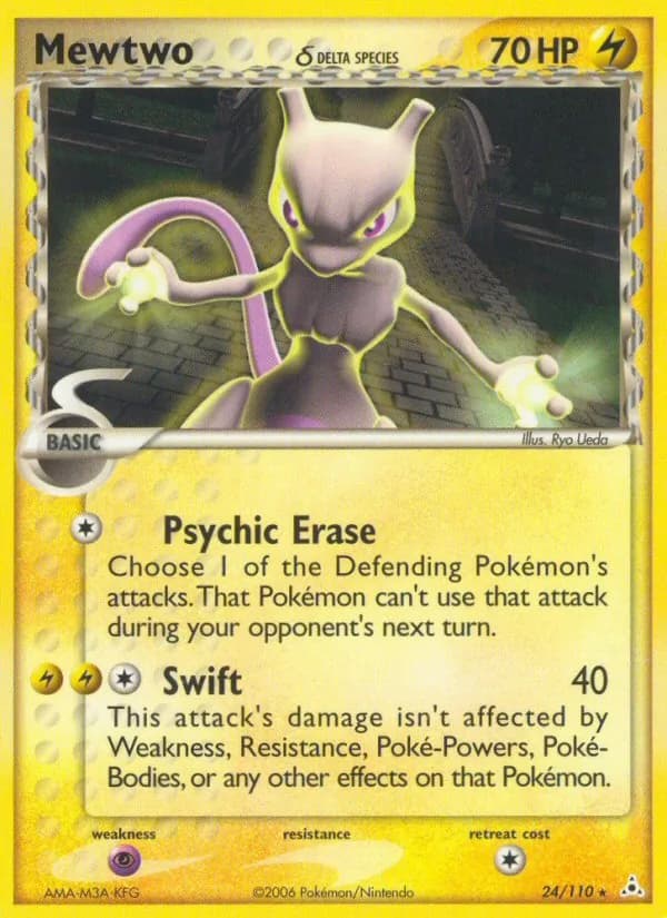 Mewtwo δ card image