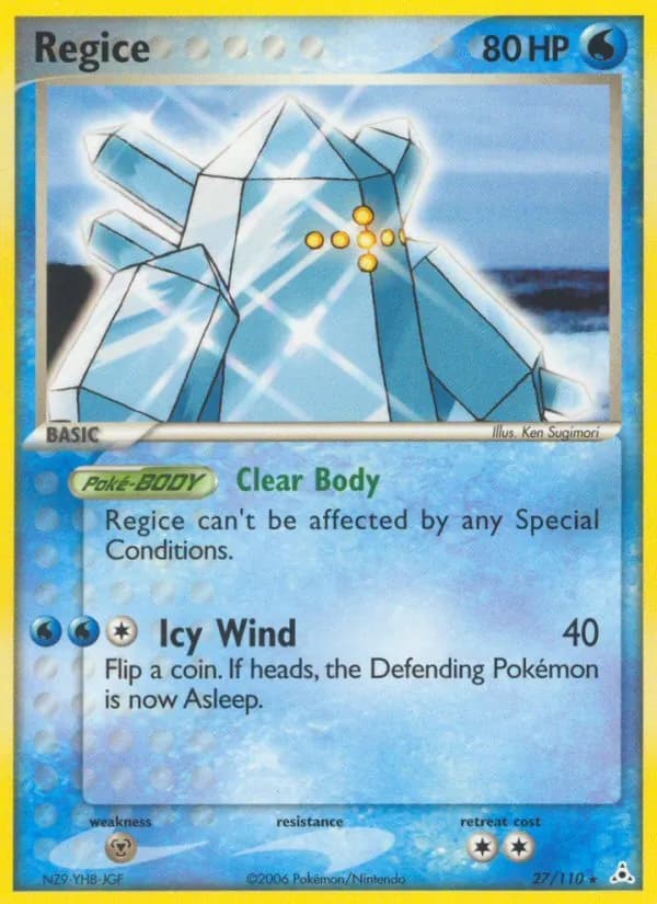 Regice card image