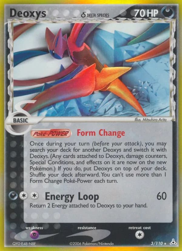 Deoxys δ card image