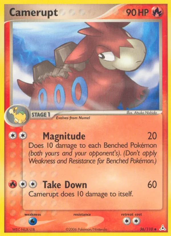 Camerupt card image