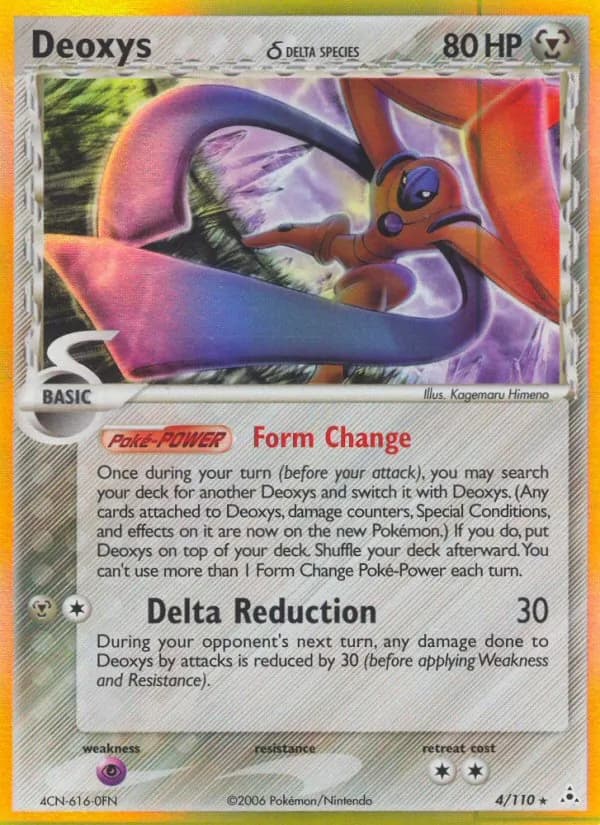 Deoxys δ card image
