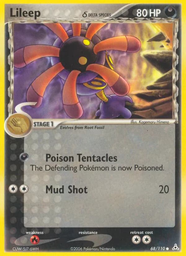 Lileep δ card image