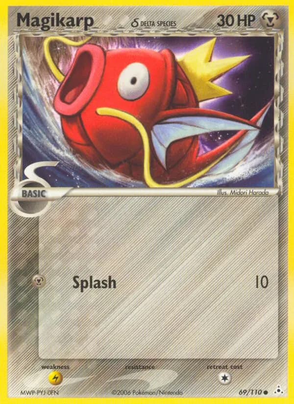 Magikarp δ card image
