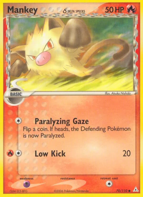 Mankey δ card image