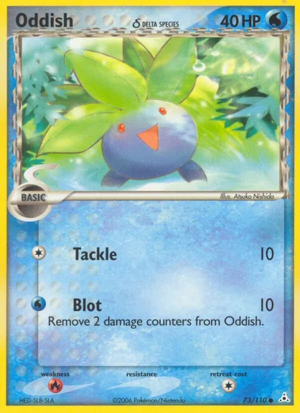 Oddish δ card image