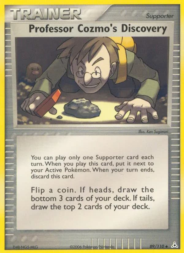 Professor Cozmo's Discovery card image