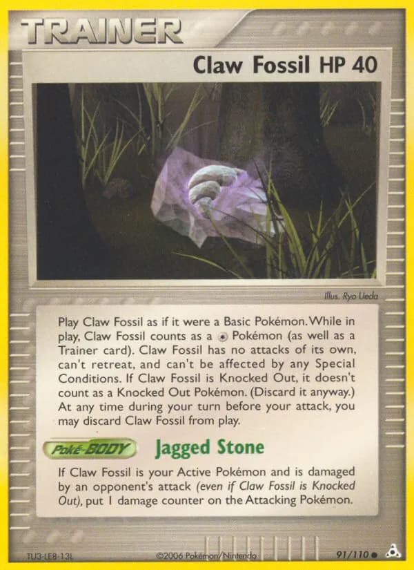 Claw Fossil card image