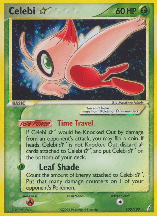 Celebi ☆ card image