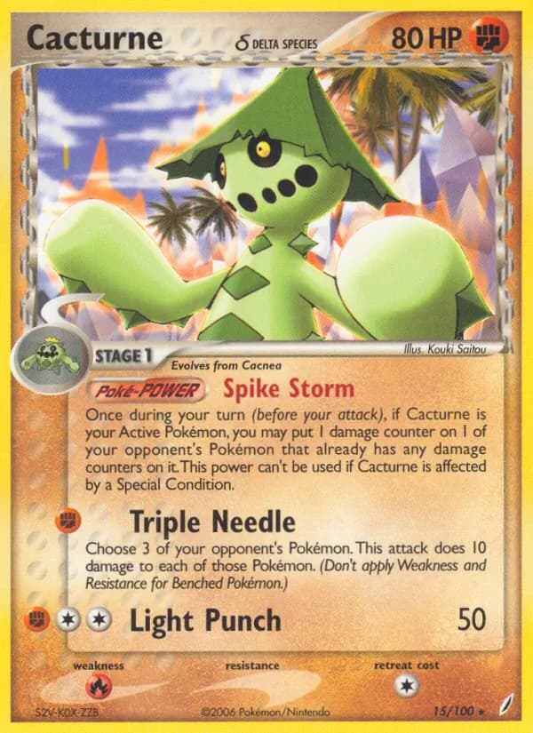 Cacturne δ card image