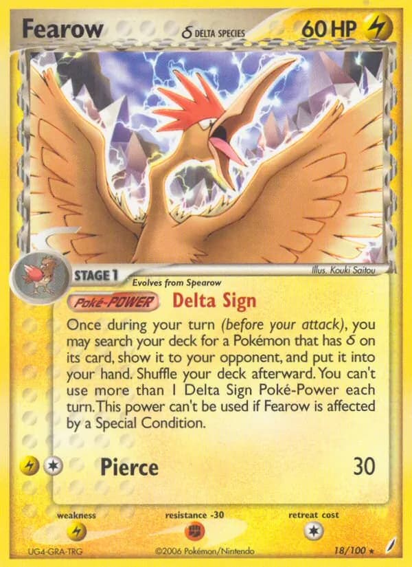 Fearow δ card image