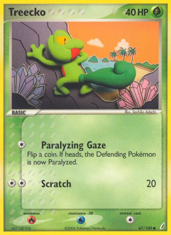 Treecko card image