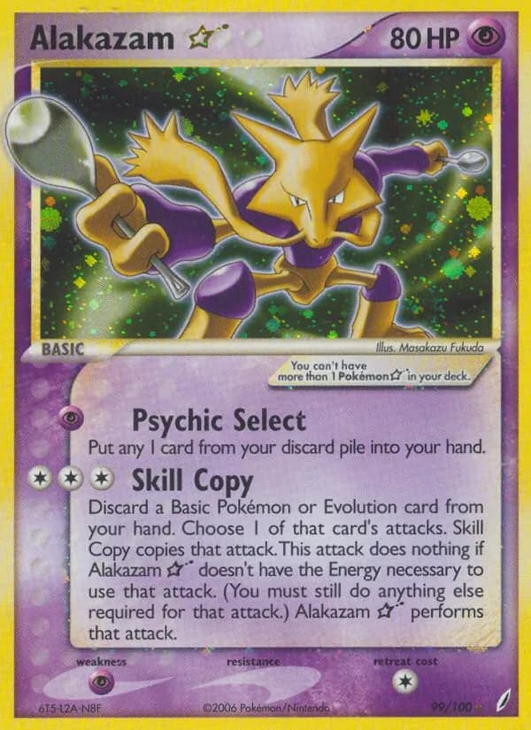 Alakazam ☆ card image