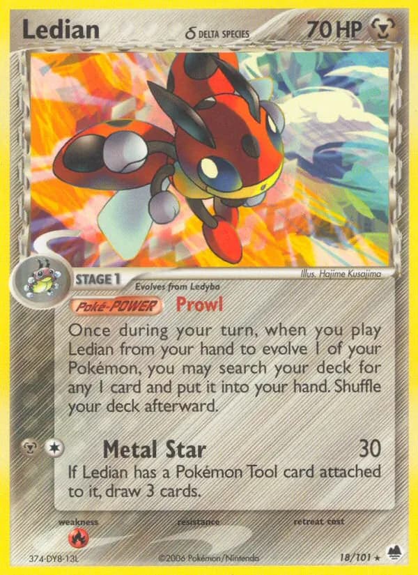 Ledian δ card image