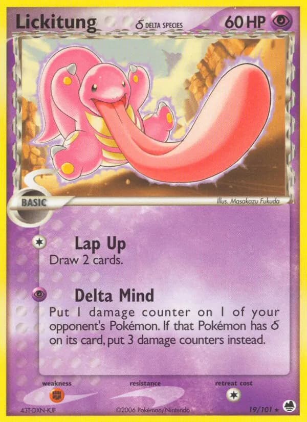 Lickitung δ card image