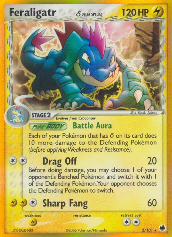 Feraligatr δ card image