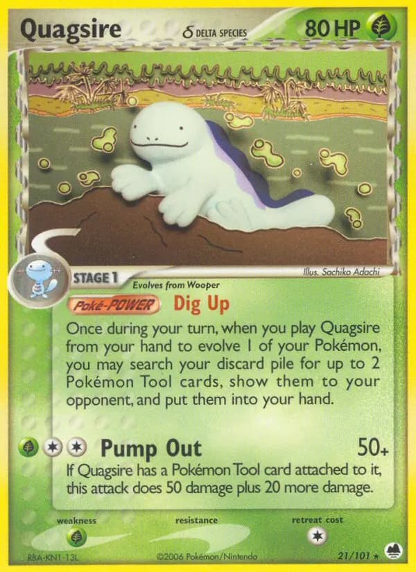 Quagsire δ card image