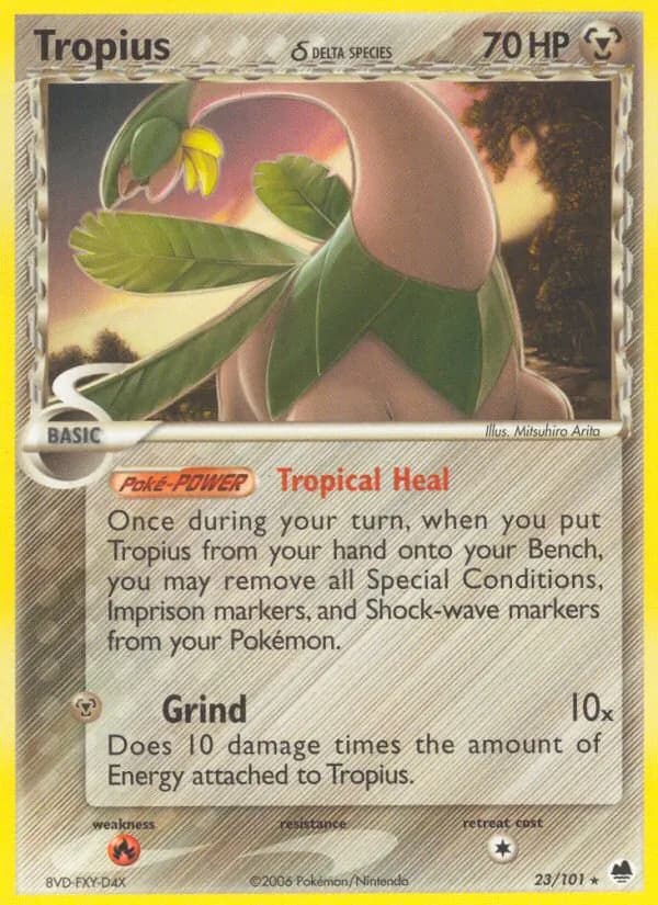 Tropius δ card image