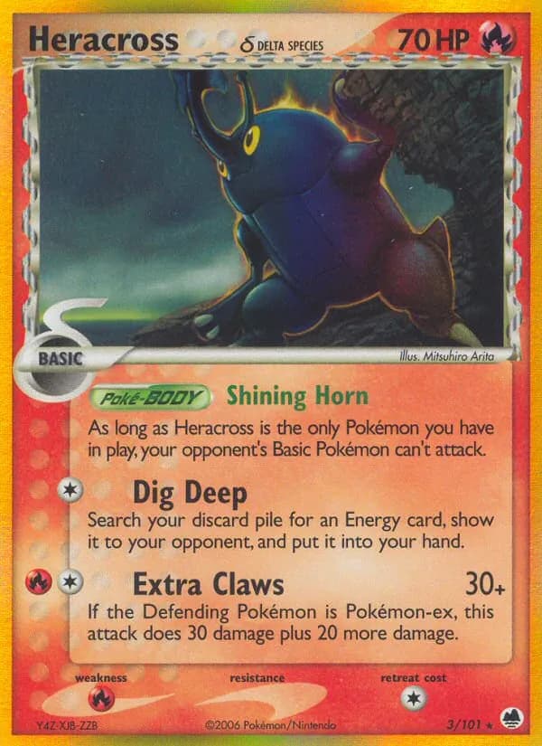 Heracross δ card image