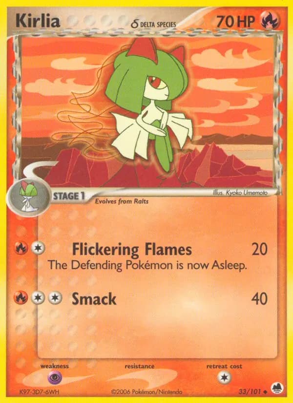 Kirlia δ card image