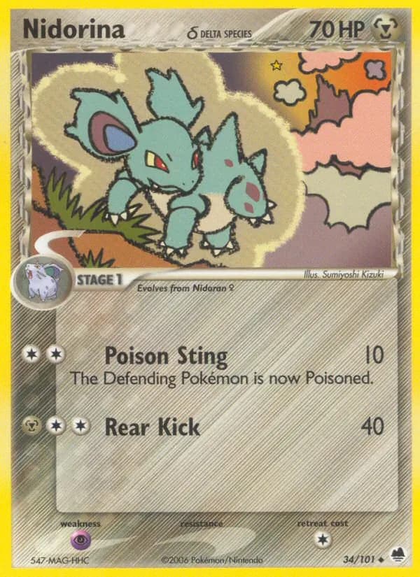 Nidorina δ card image