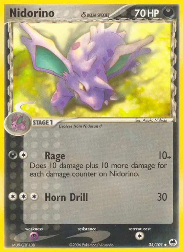 Nidorino δ card image