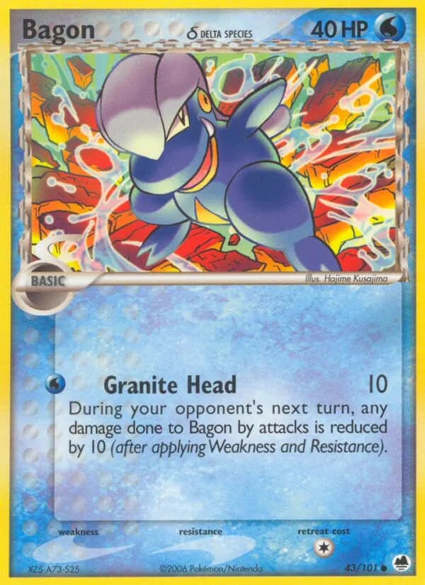 Bagon δ card image