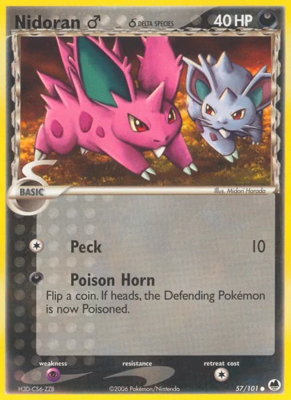 Nidoran♂ δ card image