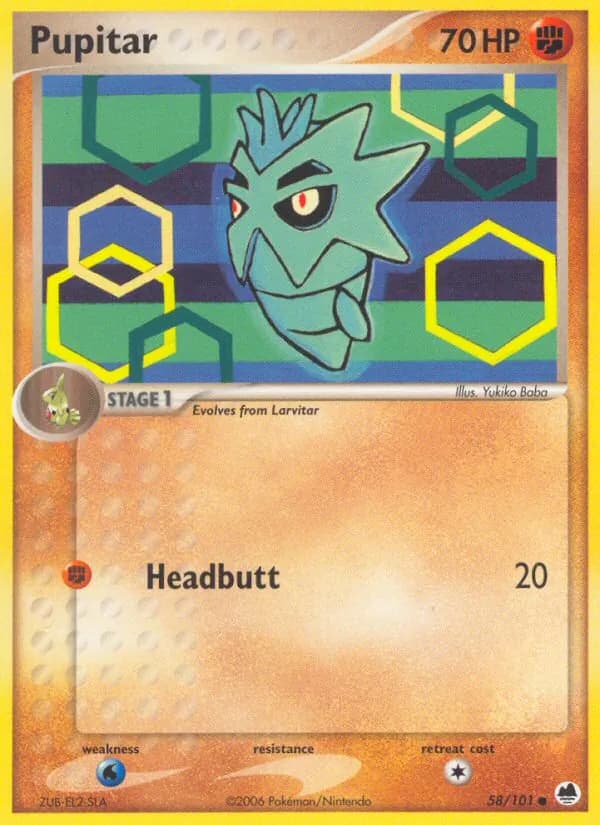 Pupitar card image