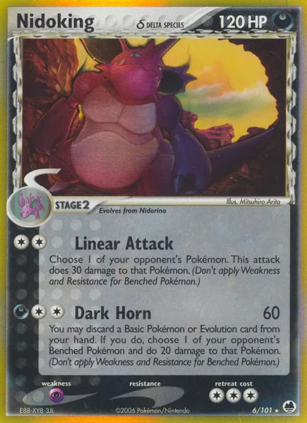 Nidoking δ card image