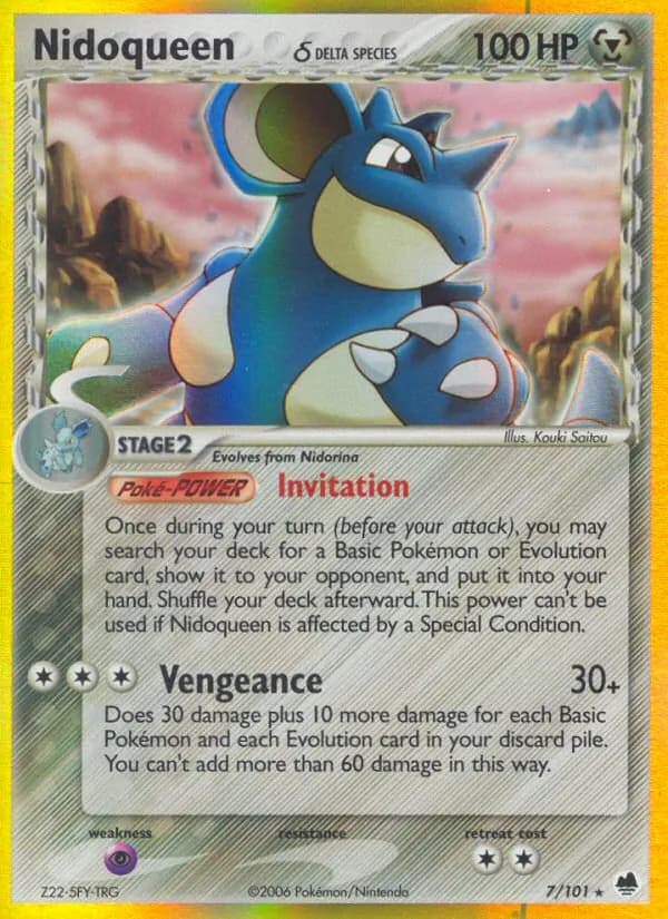 Nidoqueen δ card image
