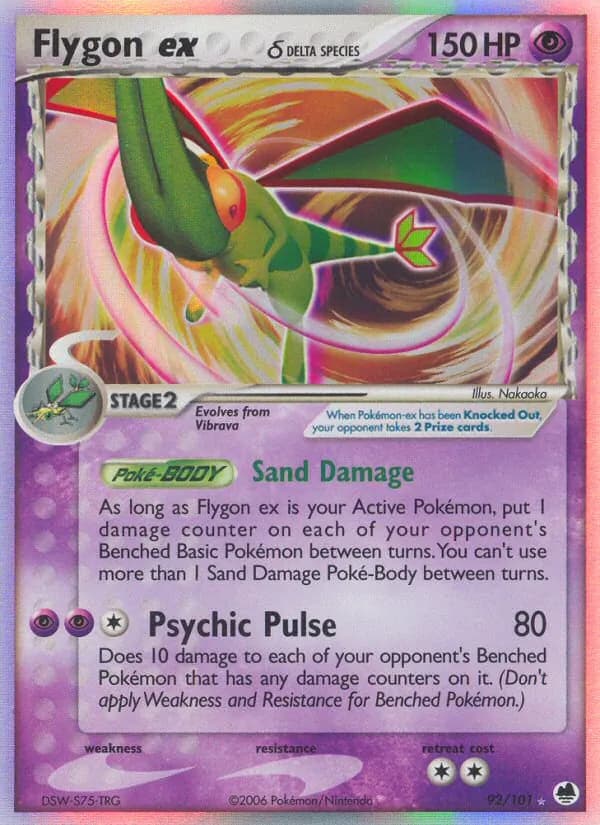 Flygon ex δ card image