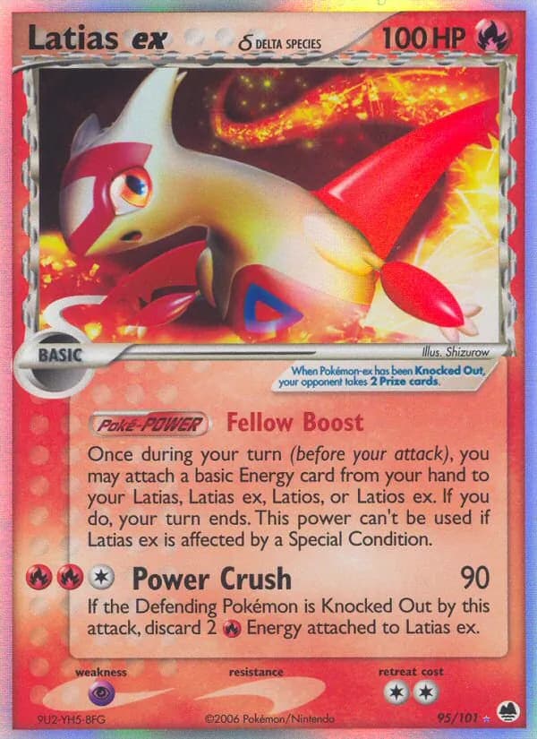 Latias ex δ card image