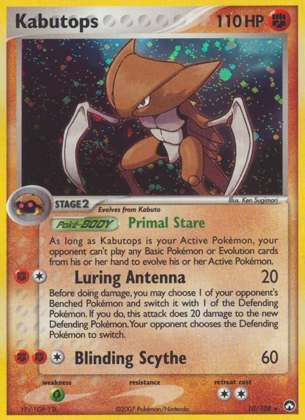 Kabutops card image