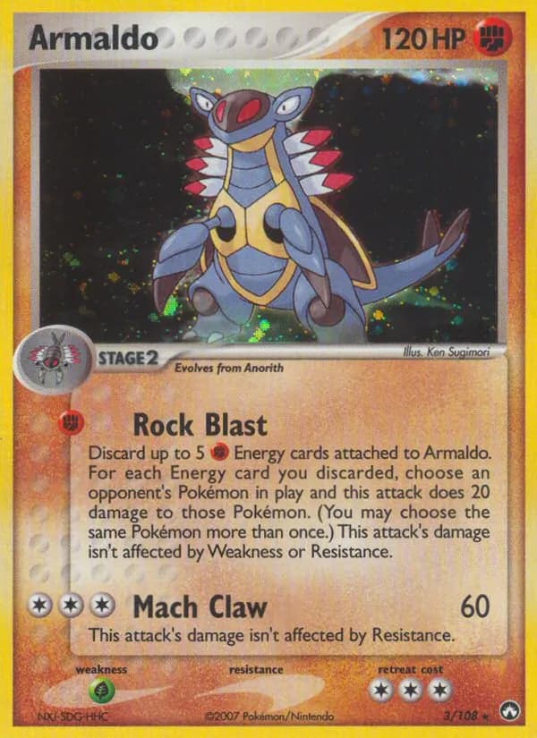 Armaldo card image