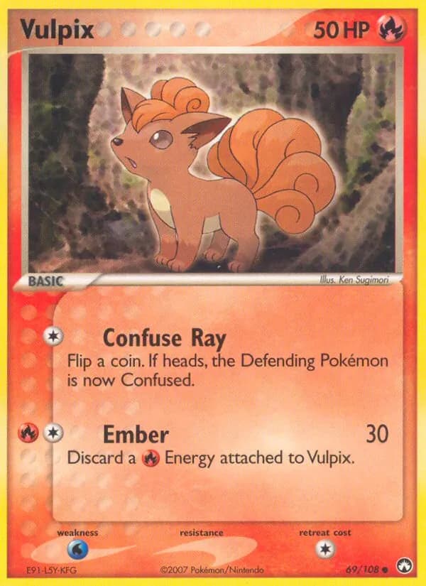 Vulpix card image