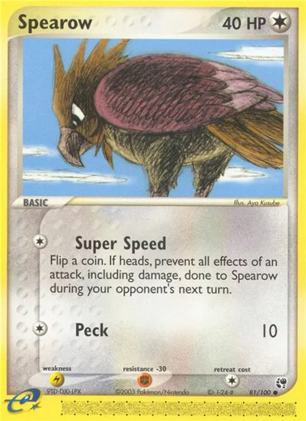Spearow card image