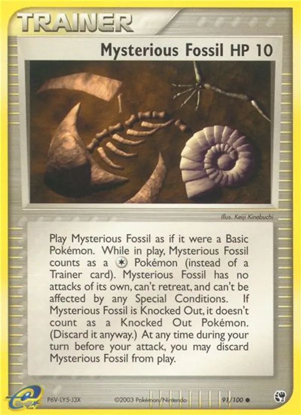 Mysterious Fossil card image
