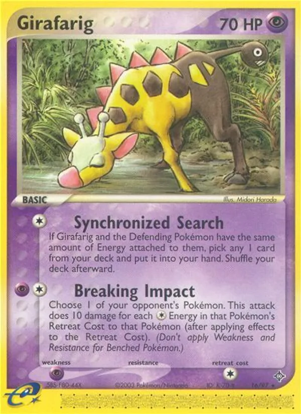 Girafarig card image