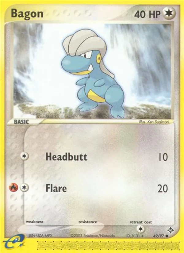 Bagon card image