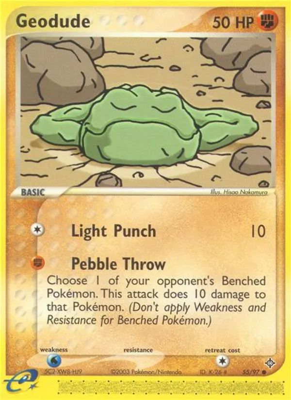 Geodude card image