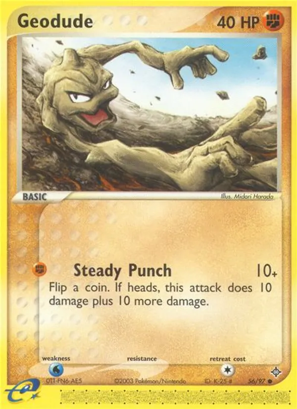 Geodude card image