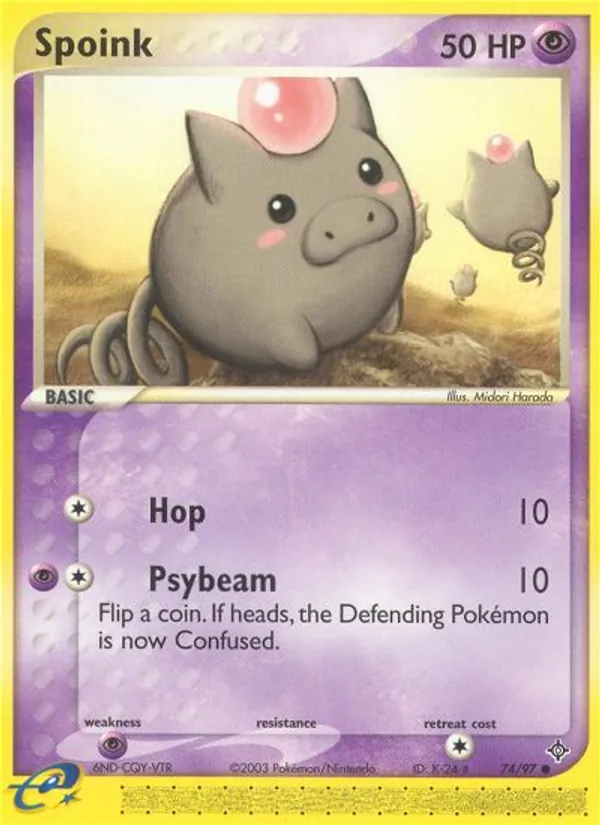 Spoink card image