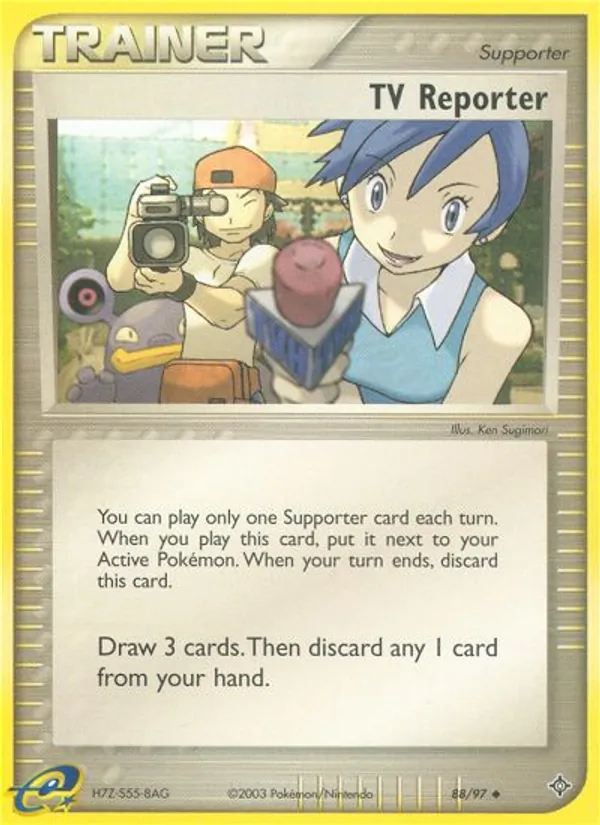 TV Reporter card image