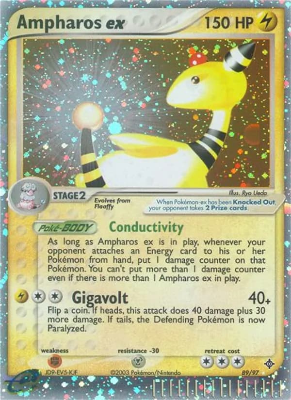 Ampharos ex card image