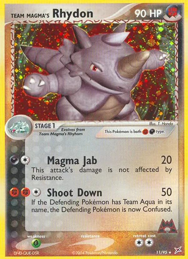 Team Magma's Rhydon card image