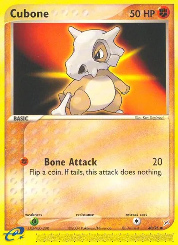 Cubone card image