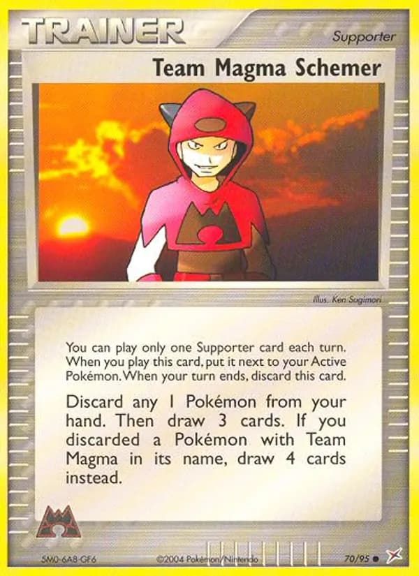 Team Magma Schemer card image
