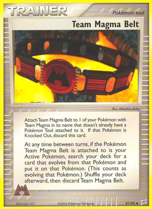 Team Magma Belt card image