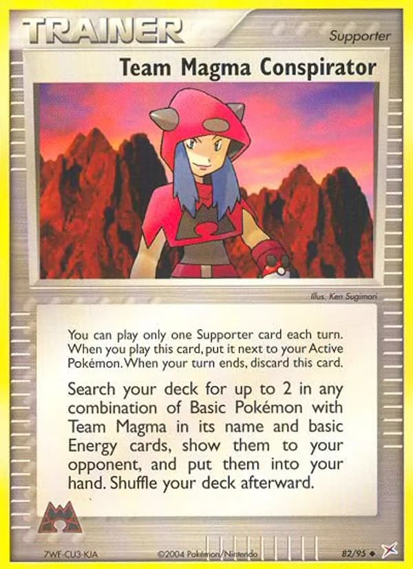 Team Magma Conspirator card image