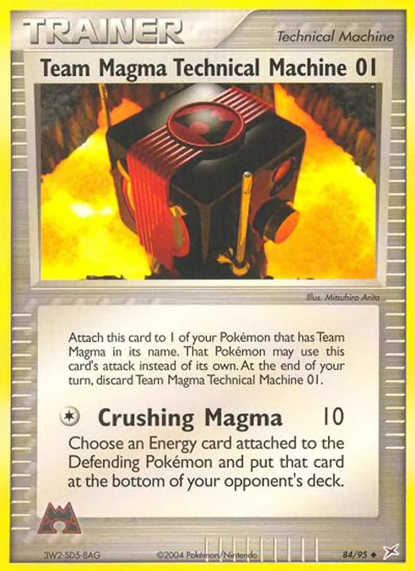Team Magma Technical Machine 01 card image